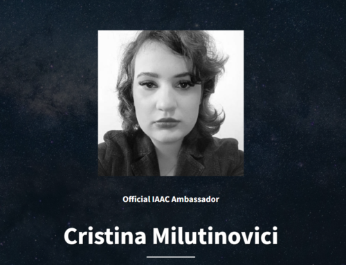 Cristina Milutinovici, Ambasador pentru Competiția Internațională de Astronomie și Astrofizică 